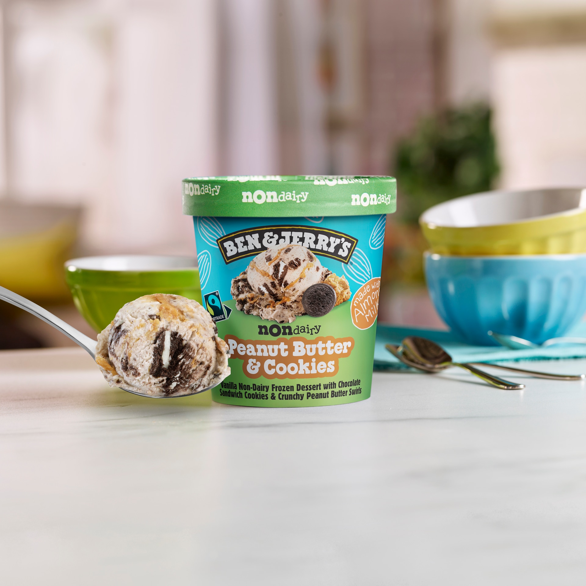 P.B. & Cookies Non-Dairy Oat | Ben & Jerry's
